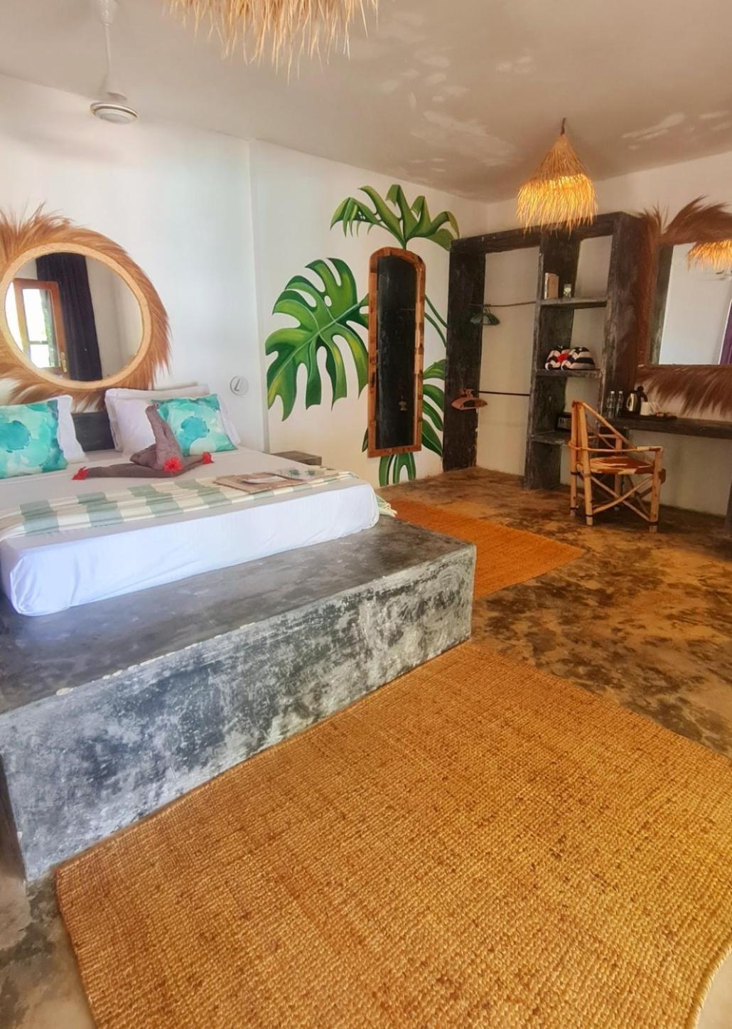 Garden Beach Bungalows Jambiani 江比阿 客房 照片